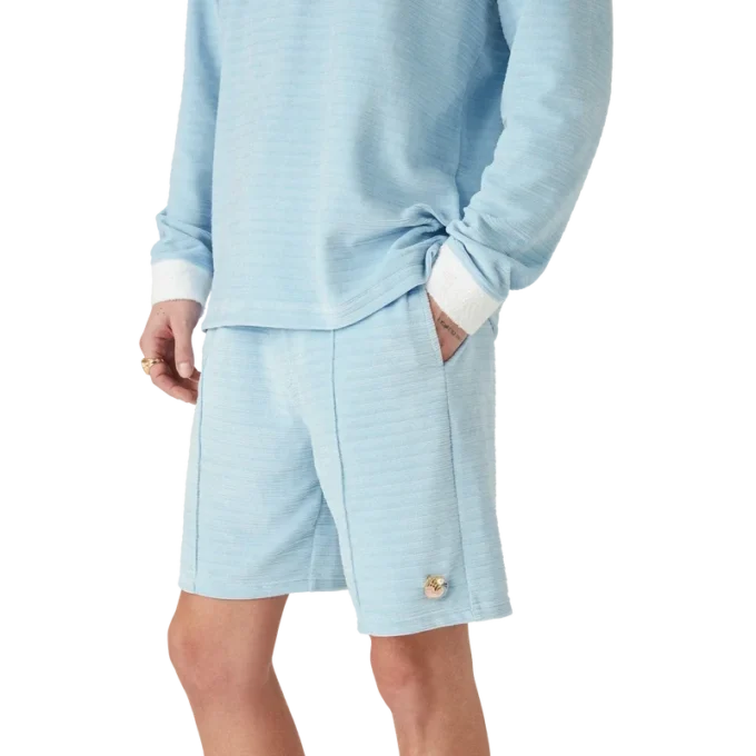 Pantalones cortos de rayas de terciopelo Pantalones cortos de rayas de terciopelo