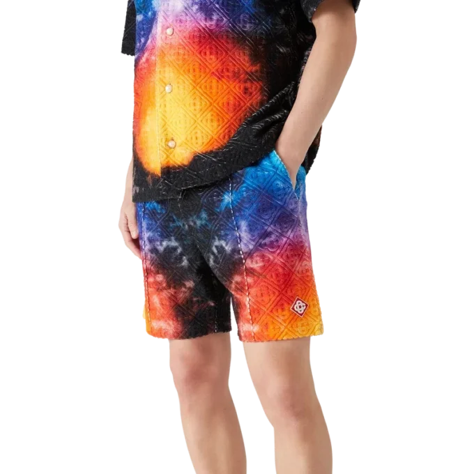 Pantalones cortos de rizo degradado