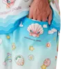 Pantalones cortos de sarga de seda con motivos kawaii