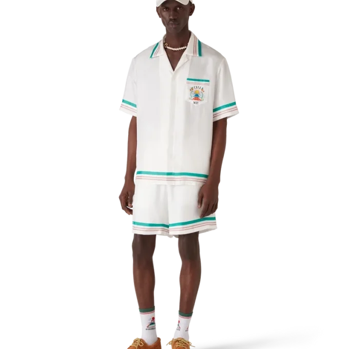 Pantalones cortos de seda Casa Way