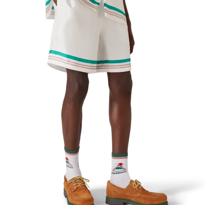 Pantalones cortos de seda Casa Way