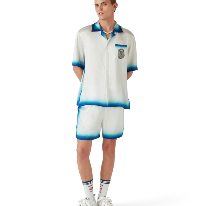 Pantalones cortos de seda Casa Way Skate