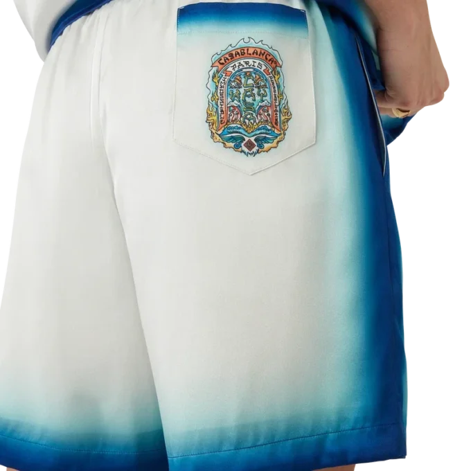 Pantalones cortos de seda Casa Way Skate