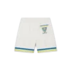 Pantalones cortos de seda con el icono del Flaming Tennis Club