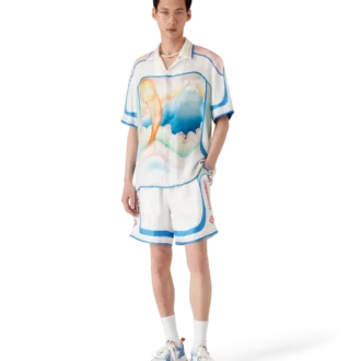 Pantalones cortos de seda Fuji Dream