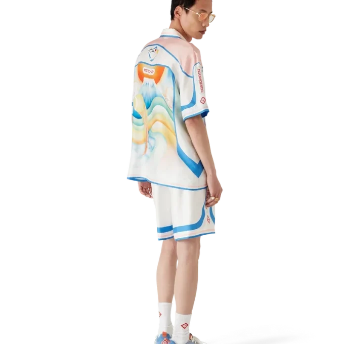 Pantalones cortos de seda Fuji Dream