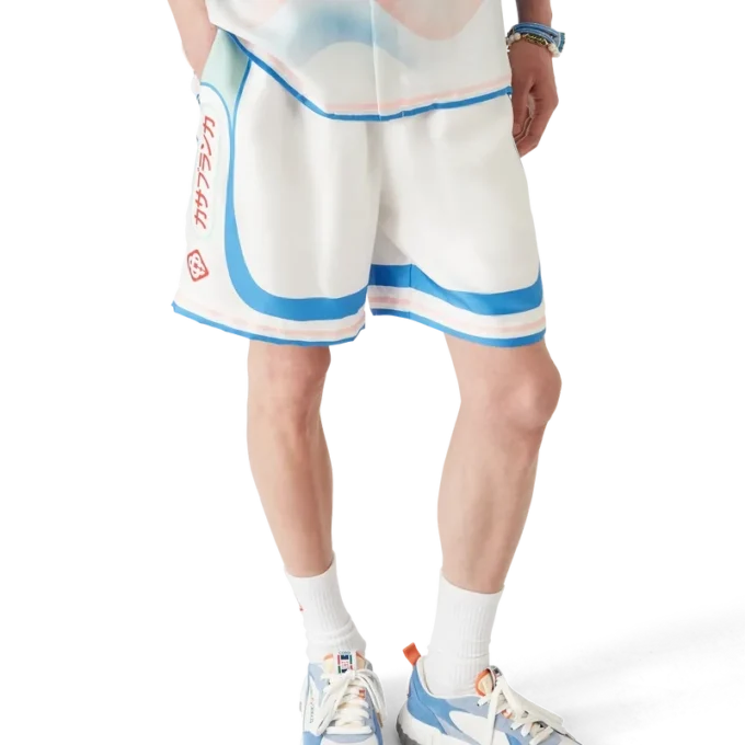 Pantalones cortos de seda Fuji Dream