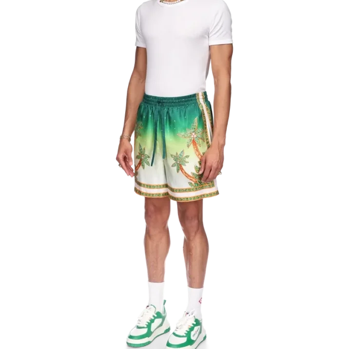 Pantalones cortos de seda Joyaux D’afrique