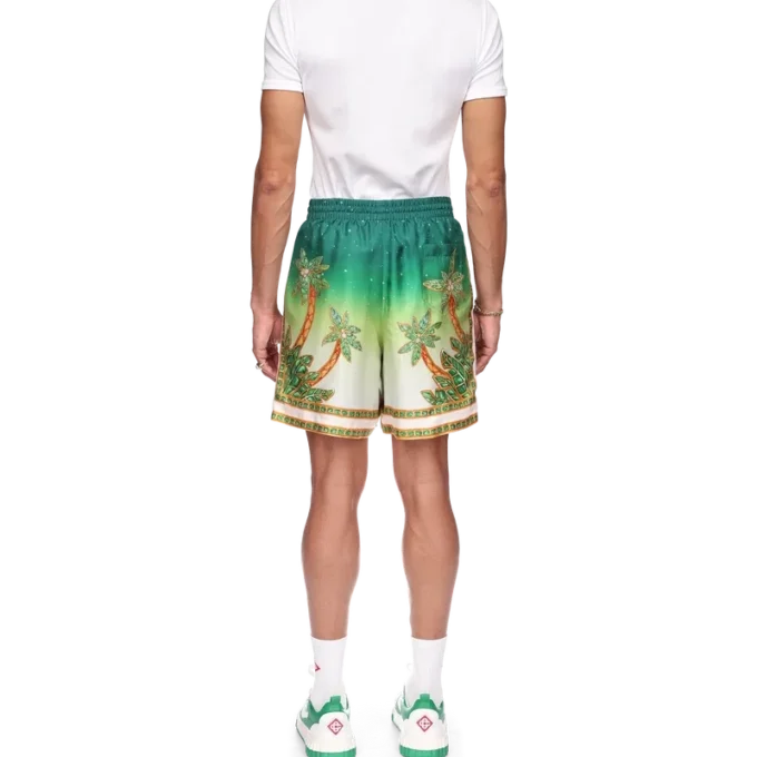 Pantalones cortos de seda Joyaux D’afrique