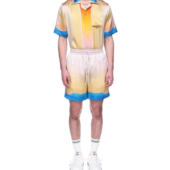 Pantalones cortos de seda L’arc Colora