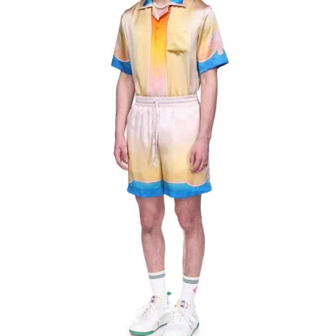 Pantalones cortos de seda L’arc Colora