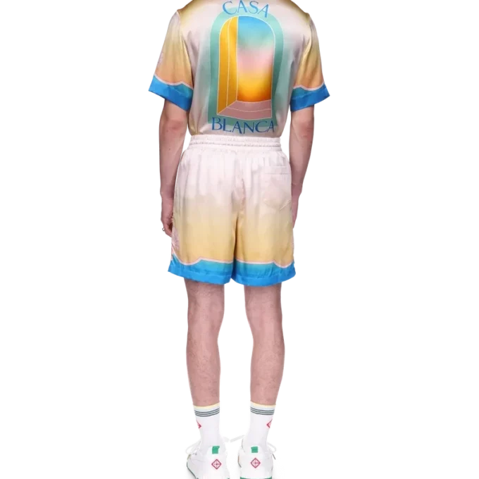 Pantalones cortos de seda L’arc Colora