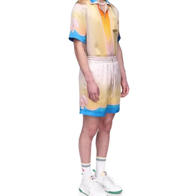 Pantalones cortos de seda L’arc Colora