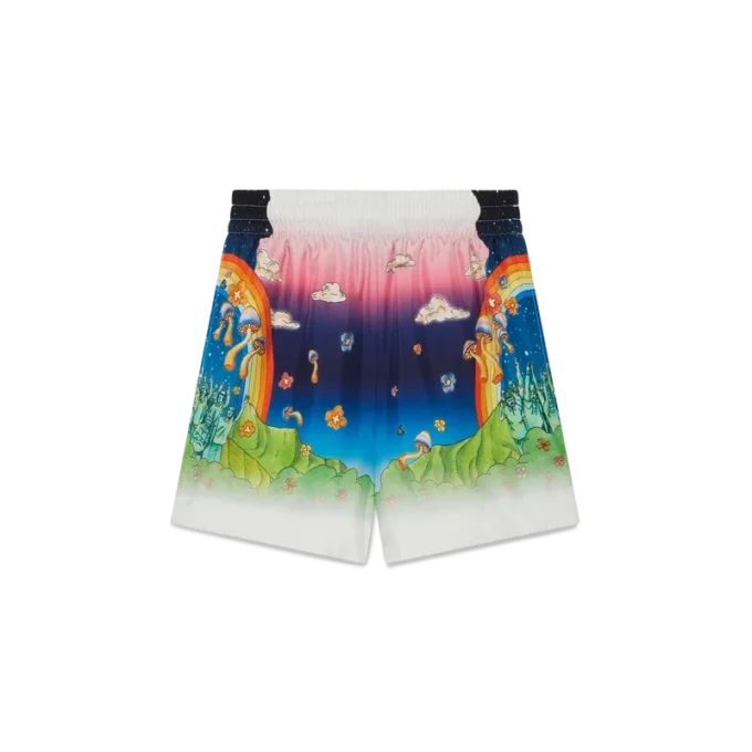 Pantalones cortos de seda La Musique