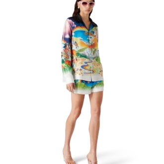 Pantalones cortos de seda La Musique