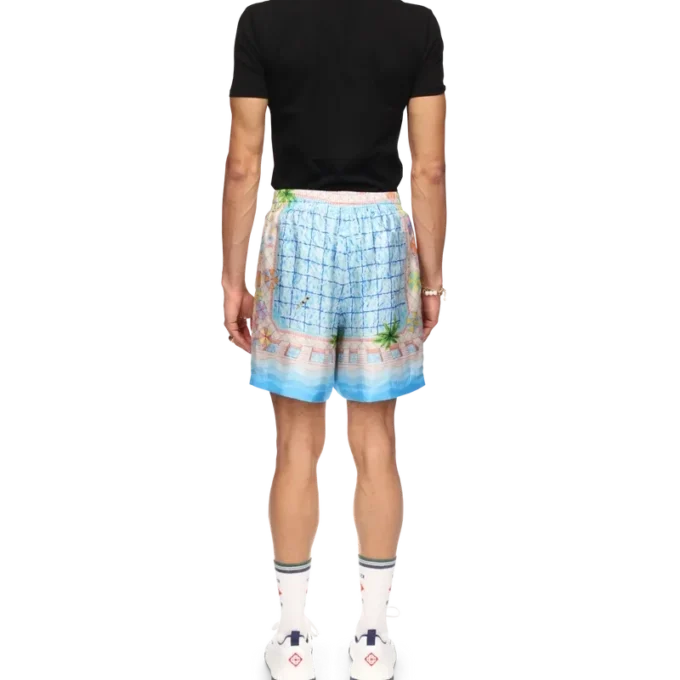 Pantalones cortos de seda Le Plongeon