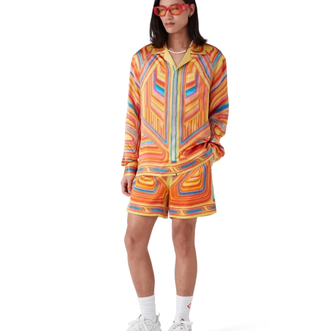 Pantalones cortos de seda Low Rider