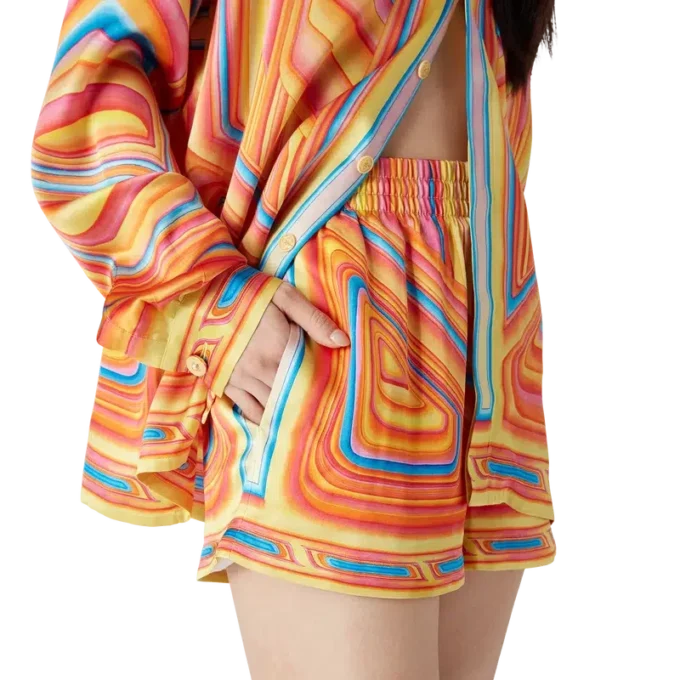 Pantalones cortos de seda Low Rider