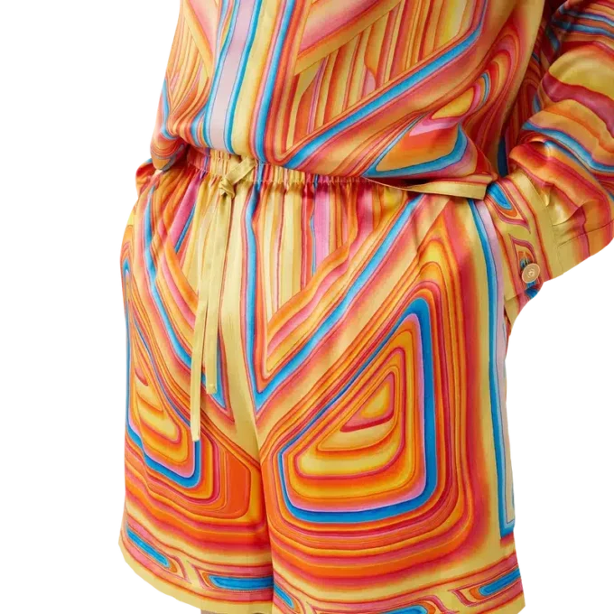 Pantalones cortos de seda Low Rider