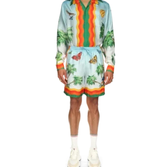 Pantalones cortos de seda Palm Springs Tennis Club