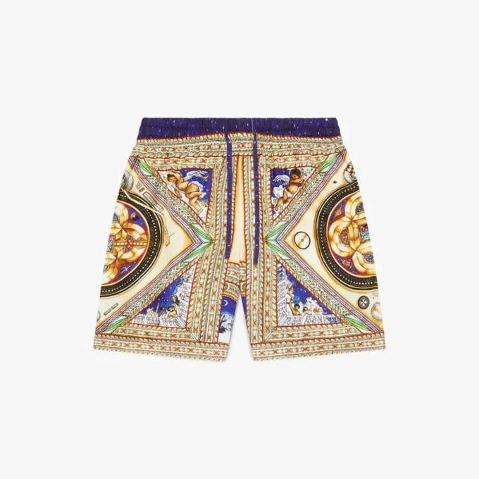 Pantalones cortos de seda Plafond Orne De Musique