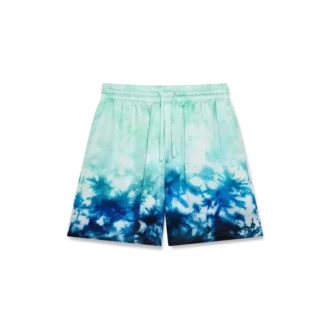 Pantalones cortos de seda Surf Lotus