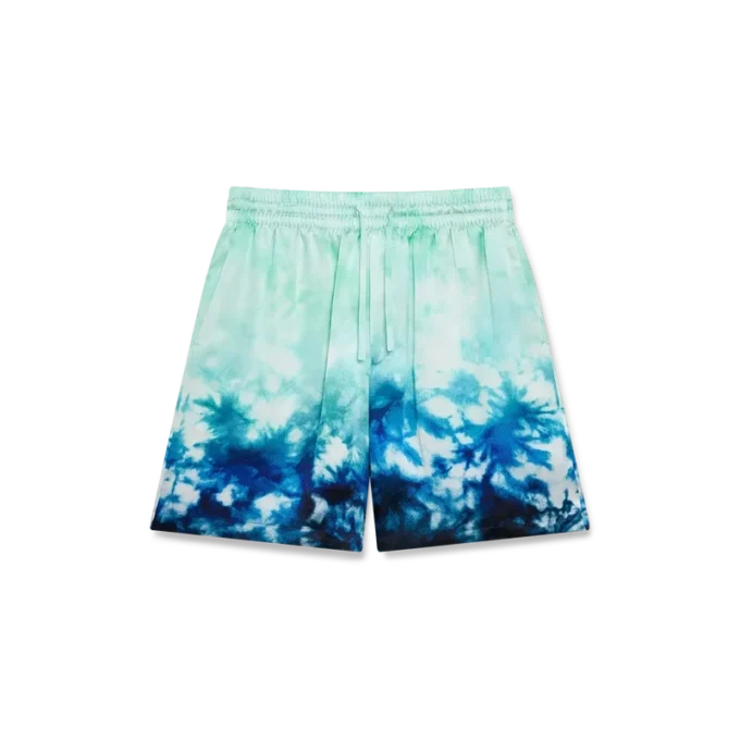Pantalones cortos de seda Surf Lotus