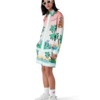 Pantalones cortos de seda Tennis Club