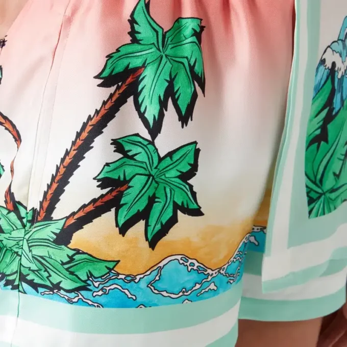 Pantalones cortos de seda Tennis Club