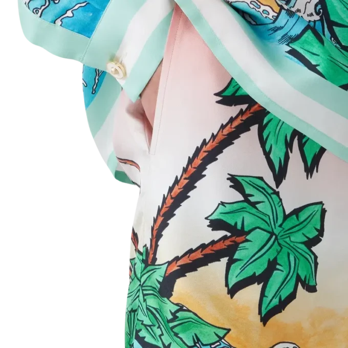 Pantalones cortos de seda Tennis Club