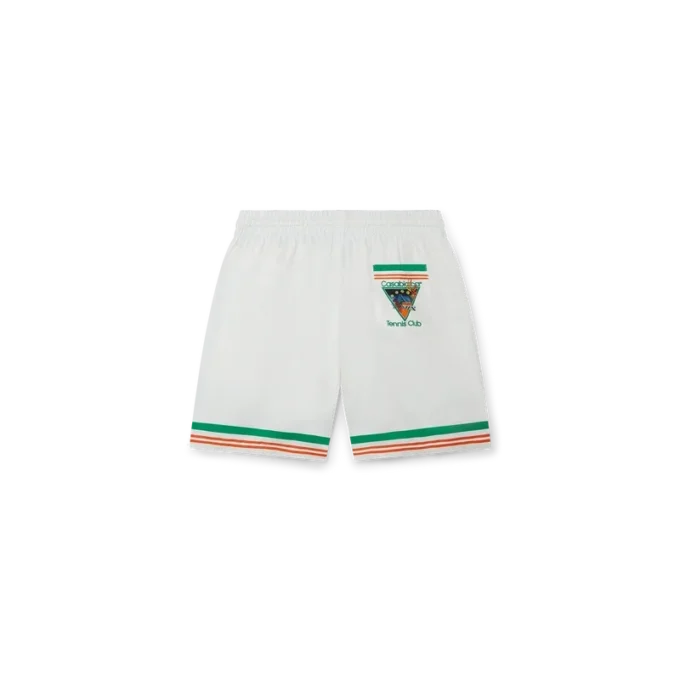 Pantalones cortos de seda Tennis Club Icon