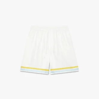 Pantalones cortos de seda Tennis Landscape