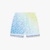 Pantalones cortos de seda Tennis Tile