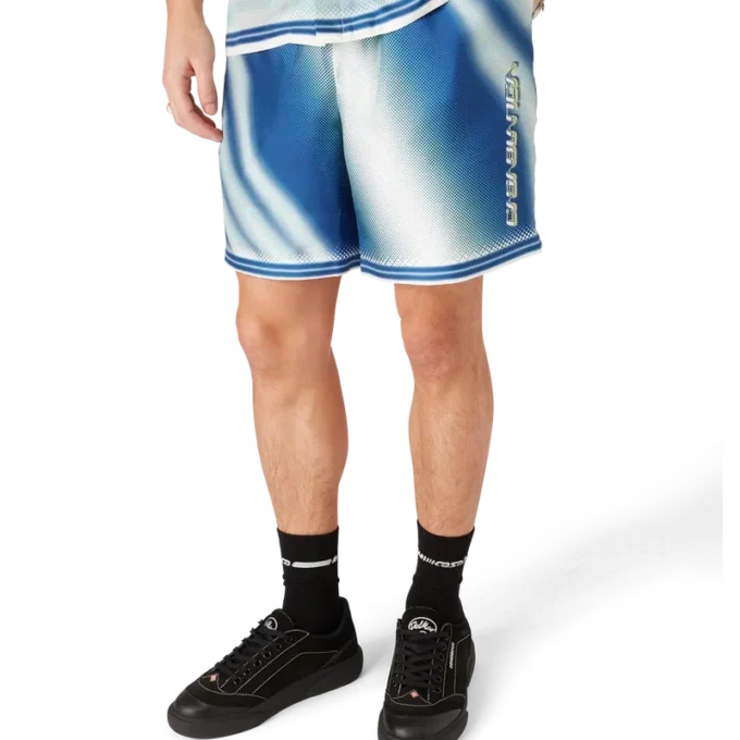 Pantalones cortos de seda «The Art of the Serve»