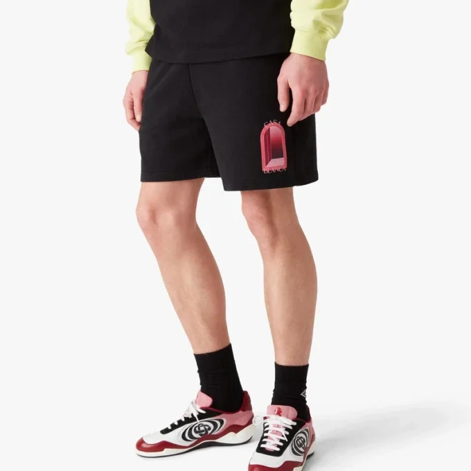 Pantalones cortos de sudadera negros L’arche