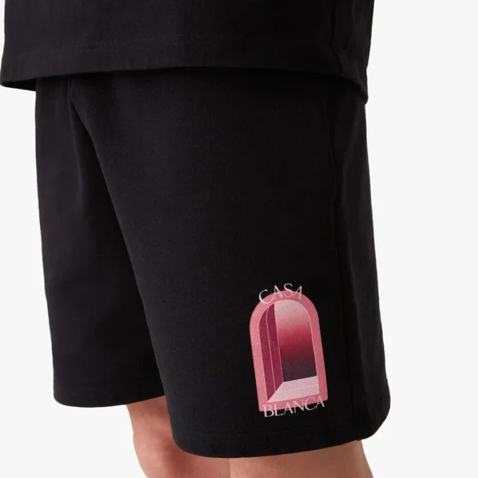 Pantalones cortos de sudadera negros L’arche