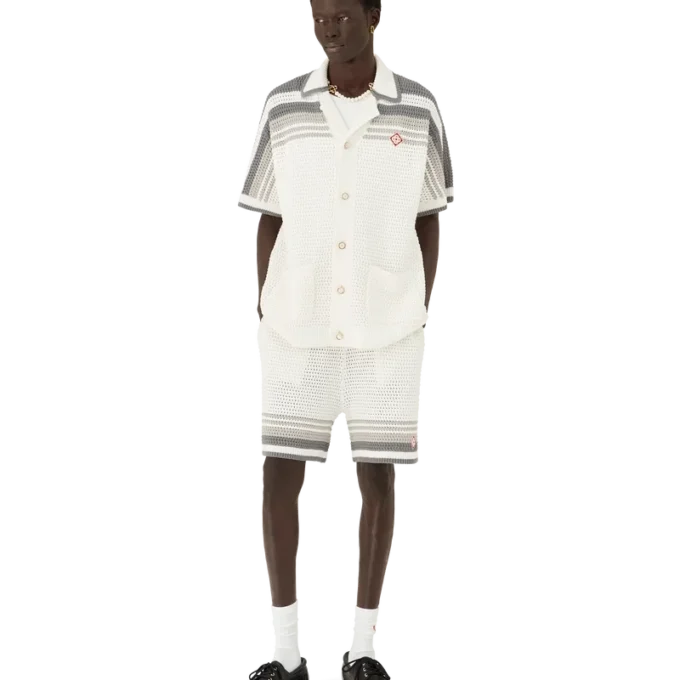 Pantalones cortos de tenis de ganchillo