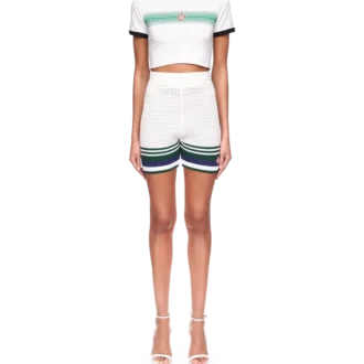 Pantalones cortos de tenis de ganchillo