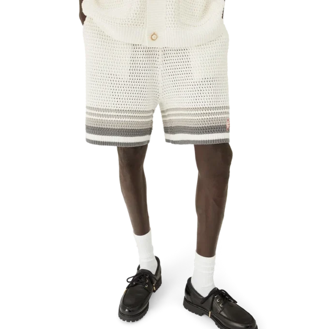 Pantalones cortos de tenis de ganchillo