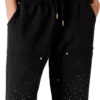 Pantalones de chándal con adornos de cristales de La Pramonition