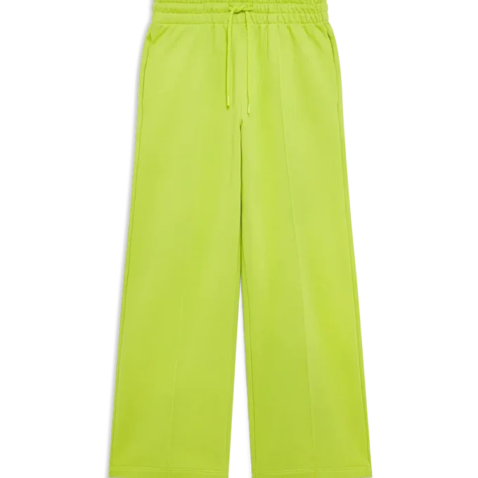 Pantalones de chándal con bajo abierto