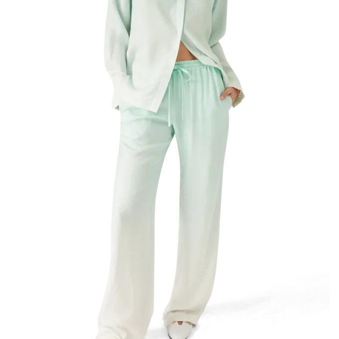 Pantalones de jacquard con monograma degradado