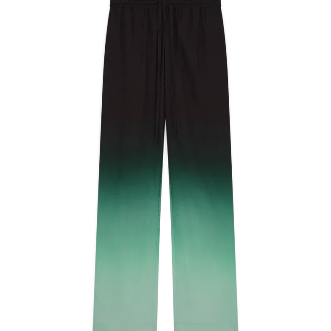 Pantalones de jacquard Ping Pong con degradado Pantalones de jacquard Ping Pong con degradado