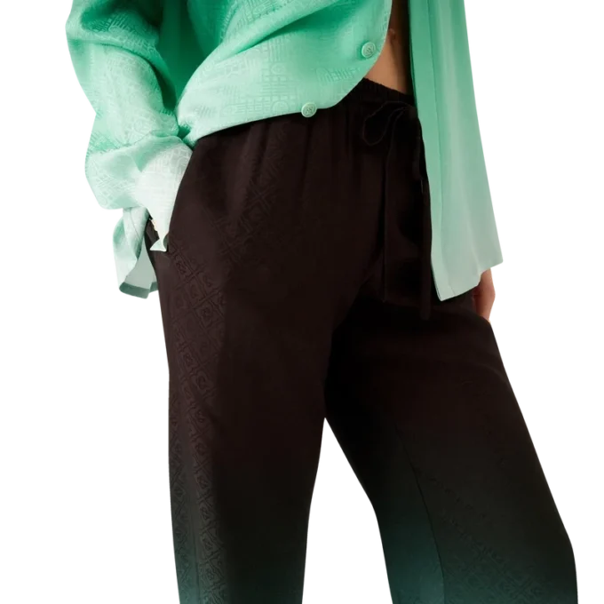 Pantalones de jacquard Ping Pong con degradado Pantalones de jacquard Ping Pong con degradado