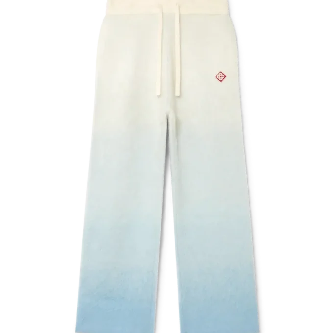 Pantalones de mohair con degradado difuminado