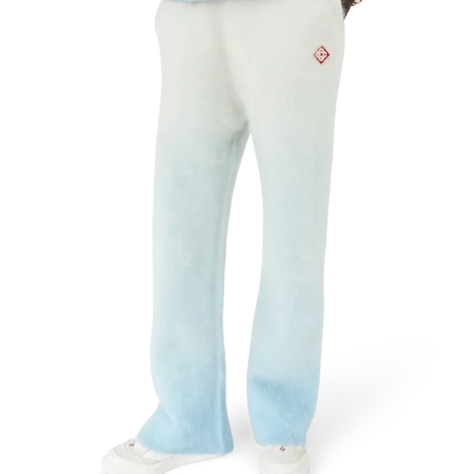 Pantalones de mohair con degradado difuminado