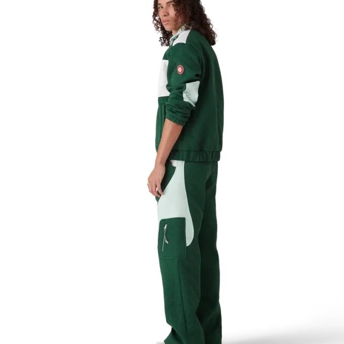 Pantalones de punto jacquard con monograma