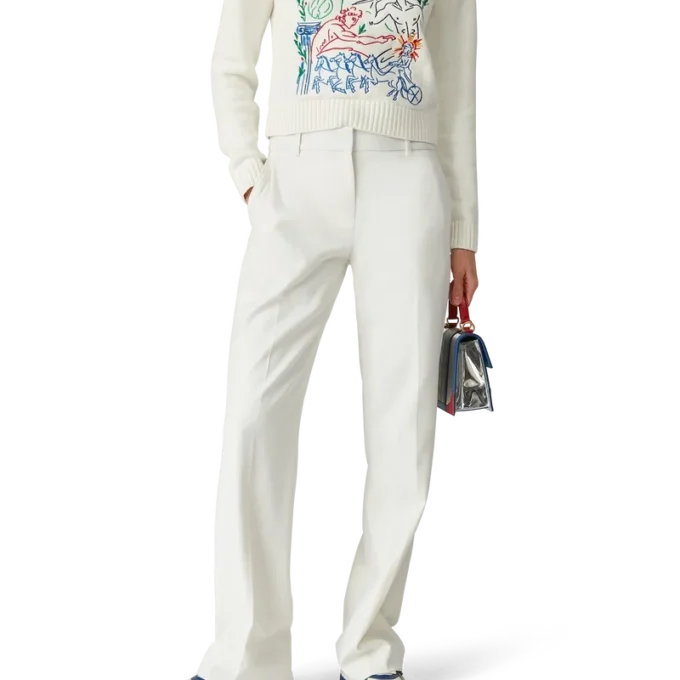 Pantalones de sastrería de lana