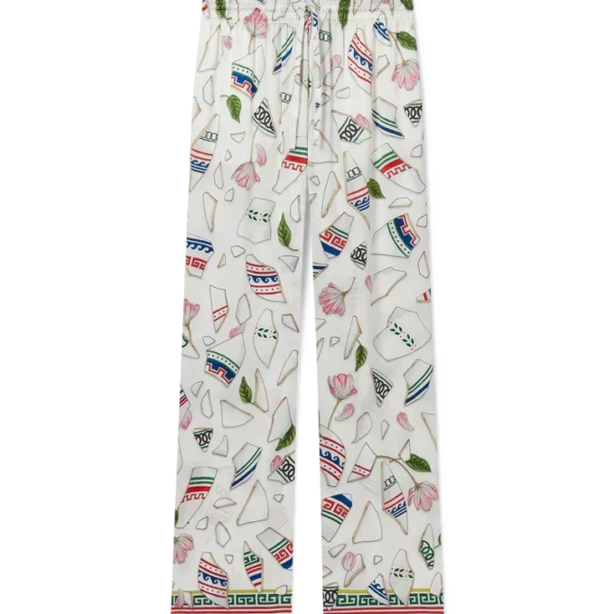 Pantalones de seda Le Vase Brise