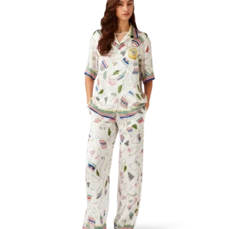 Pantalones de seda Le Vase Brise